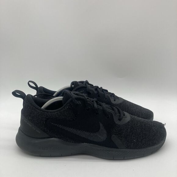 Mens Size 11.5 Nike Flex Experience Run 10 Running Shoes Black Grey CI9960 001 - Picture 1 of 11